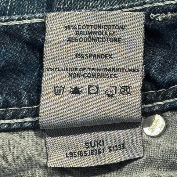 Silver Jeans Suki Bootcut Y2K Retro Western Casual Minimalist Classic Blue 29 - Picture 4 of 7